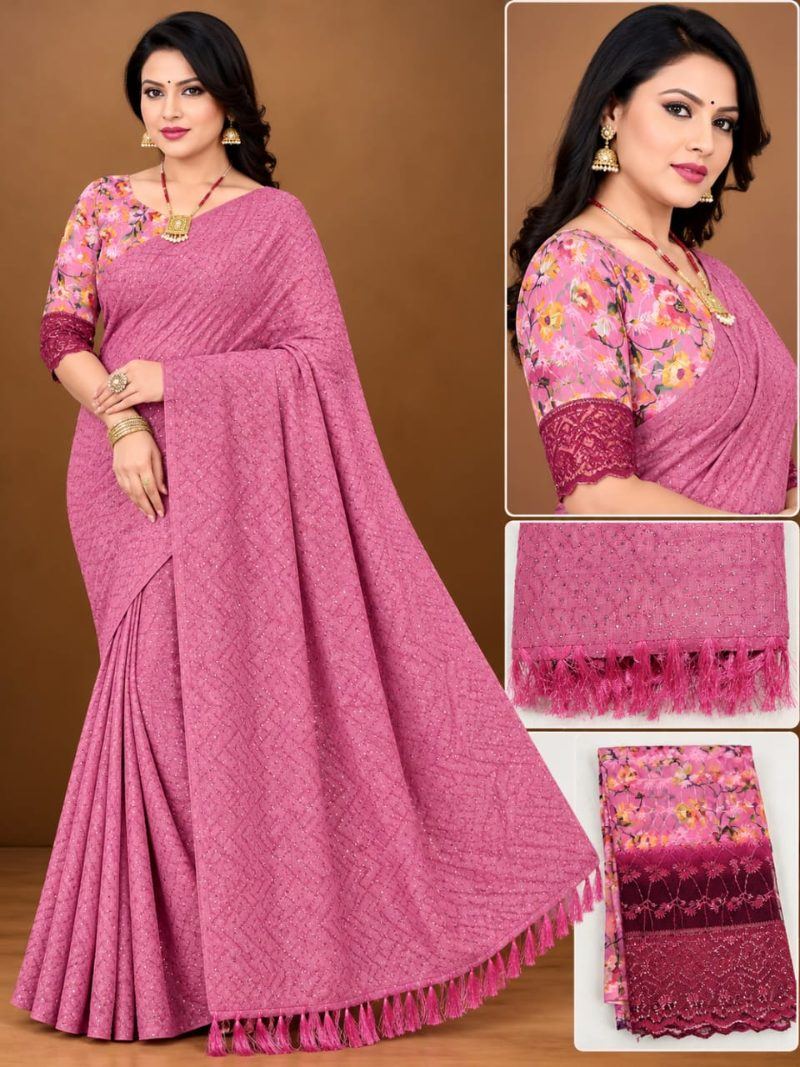 Ipl Saree - Blush