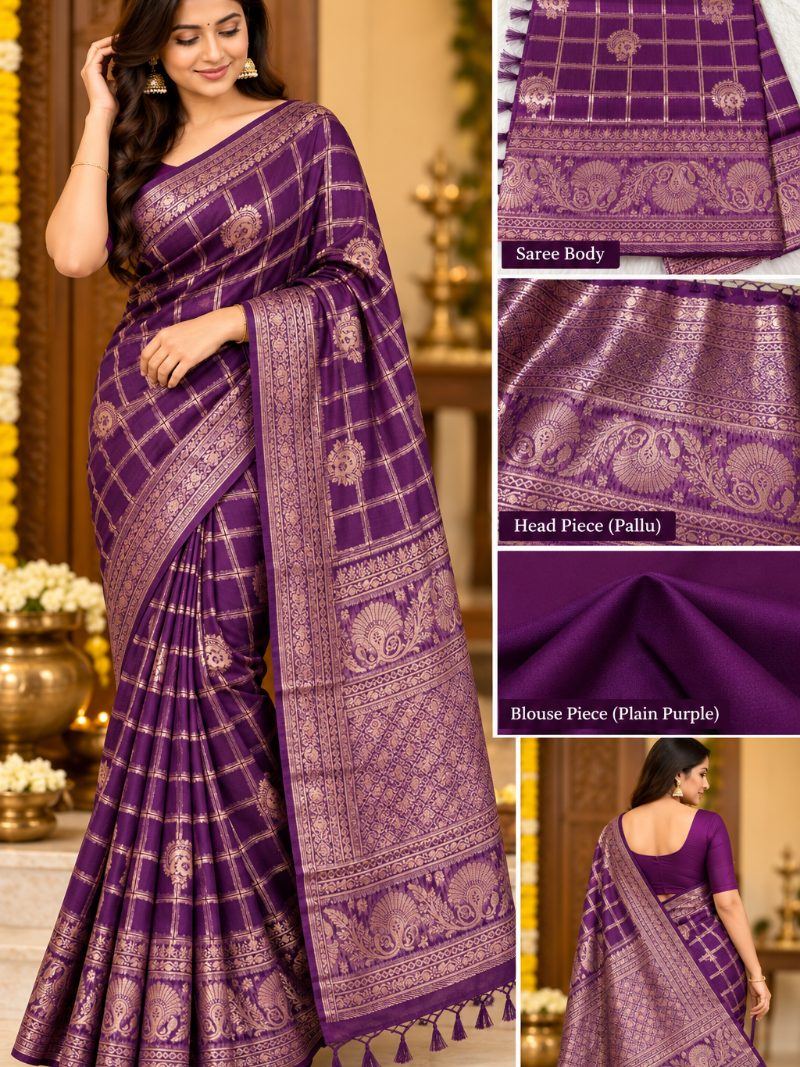 Aroma Saree - Byzantium