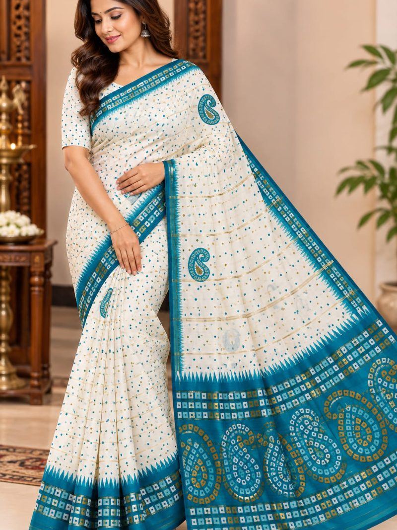 Shilpi Saree - Dark Teal