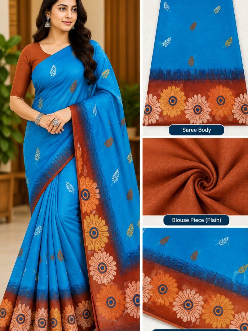 Parag Cotton Saree