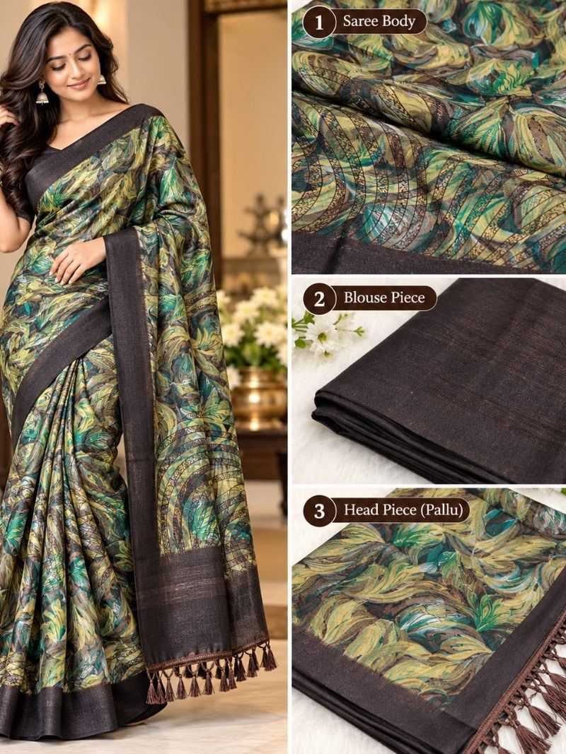 Sri Valli Saree - Gunmetal