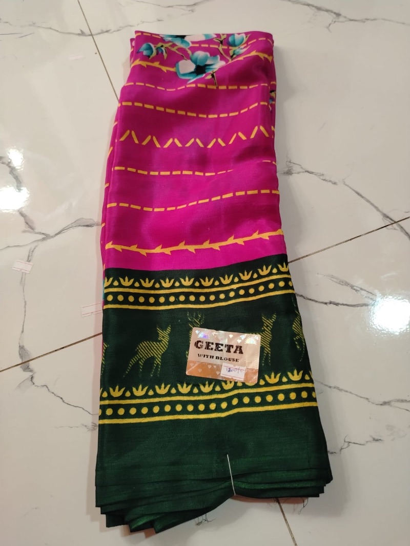 Geetha Turkey Style Saree - Line