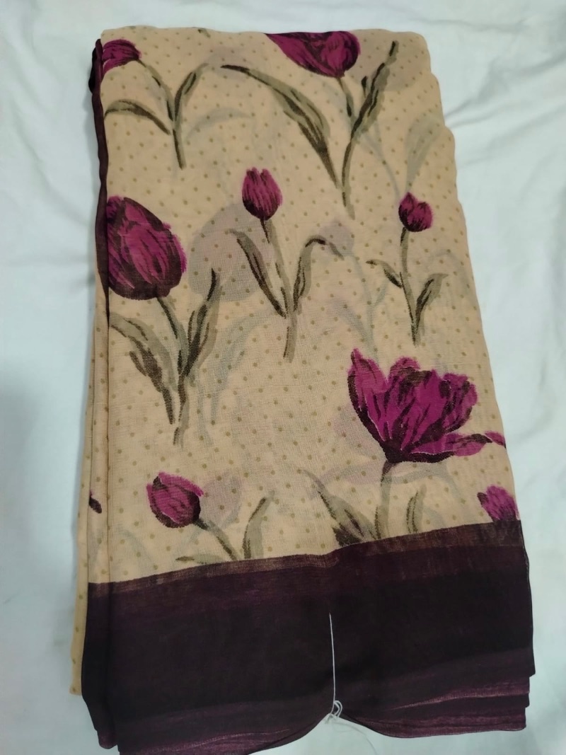 Poonam Classic Saree - Flower Bud