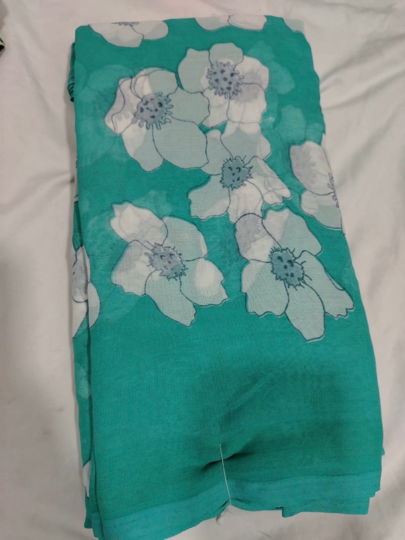 Poonam Classic Saree - Teal