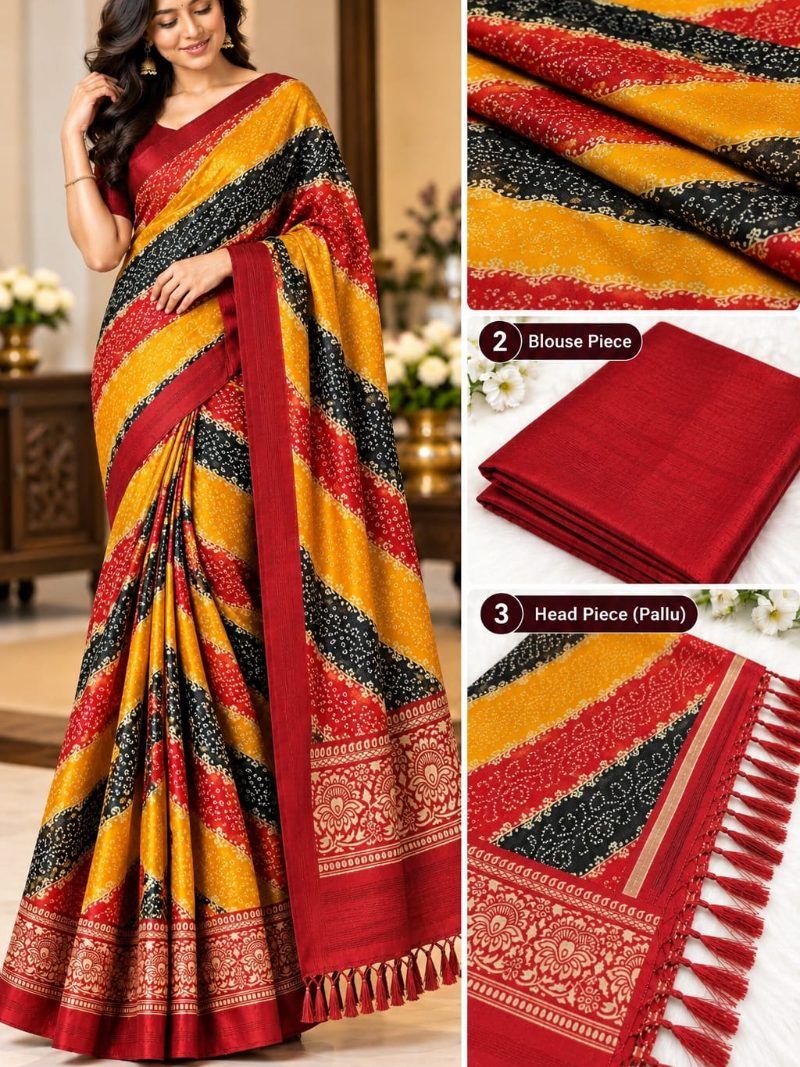 Sri Valli Saree - Turmeric